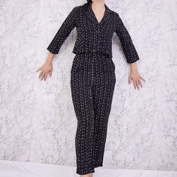 Athena Self Designed Coat With Trousers Co-Ords-16