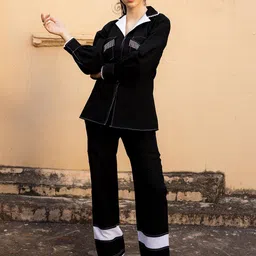 JORASA Embellished Shirt With Trousers Co-Ords-picture-35