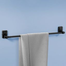 Darcy Stainless Steel 304 Grade Towel Hanger/Bar/Towel Rod for Bathroom(24 inch) Black Towel Holder-image-4