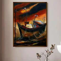 the art house 40X30 Inches Framed Canvas Art Print-picture-23