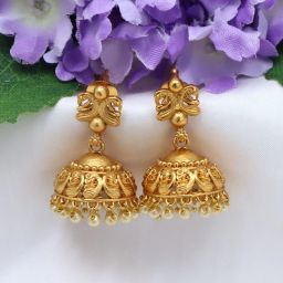 JHUMKI 116 Alloy Jhumki Earring-image-1