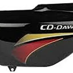 Side Panel For CD Dawn (Black-Red) Bike Crash Guard-18