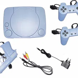 VK MART New Trendy Edition Classic Tv Game Console Inbuilt Game NA GB with Contra, Super Mario Bros, F1 Race, Cricket Game-picture-46