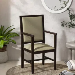 woodsworth from pepperfry Peshtigo Sheesham Wood Arm Chair In Warm Chestnut Finish-picture-24