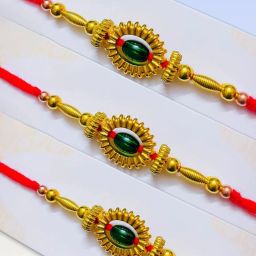 Designer fancy rakhi Mauli Thread Rakhi Set-image-10