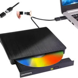 VOOCME External DVD Drive USB 3.0 Type-C CD Burner Portable CD External DVD Writer-image-10