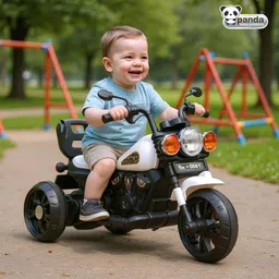panda baby products Goldving 3-Wheel Electric Bike with Music, Lights Bike Battery Operated Ride On-picture-8