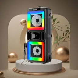 Clairbell Bluetooth Party Speaker With Karaoke Mic & RGB Lights Immersive Stereo SoundH40 40 W Bluetooth Party Speaker-24