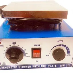 bexco Magnetic Stirrer 2 Ltr Magnetic Stirrer With Hot Plate Capacity 2 Ltrs Magnetic Agitator Lab Hot Plate-picture-0