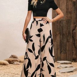 Top Palazzos Co-ords Set-image-36