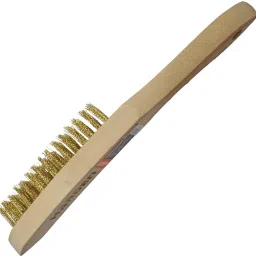 290mm Hand Nickel Copper Wire Brush Scraper For De-Rusting & Polishing - 611544 Handle Scratch Brush-23