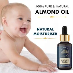 Oil 100% Pure & Natural Cold Pressed Almond Oil For Hair, Face, Skin & Body-image-63