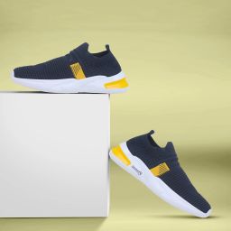 Hattrick-27 Navy Walking Shoes Walking Shoes For Men-image-5