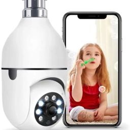 OneXsale 2mp Hd Wi-fi Bulb Shape CCTV Night Vision Outdoor Home Office Monitoring Security Camera-image-55