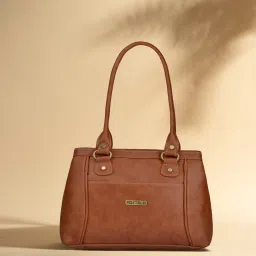 Women Brown Shoulder Bag - Regular Size-image-99