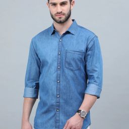 Men Regular Fit Solid Casual Shirt-image-112