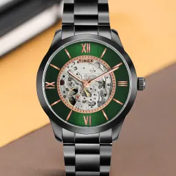Automatic Green Dial Analog Watch- For Men TWEG208SMU12-11