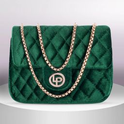 Women Green Shoulder Bag-image-32