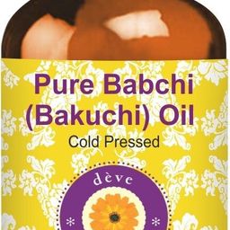 deve herbes Pure Babchi (Bakuchi) Oil (Psoralea corylifolia) --100% Natural Therapeutic Grade Cold Pressed-picture-1