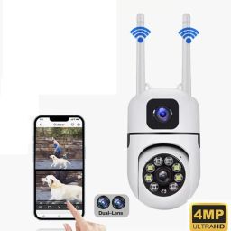 AVOIHS Smart CCTV WiFi 1080p Dual Lens 360° Security Camera TwoWay Audio Night Vision Security Camera-17