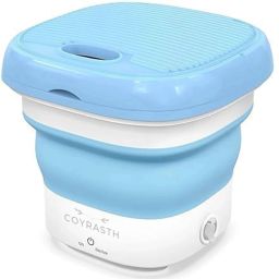 Mini Washing Machine Lightweight Collapsible Top Load Bucket Foldable Automatic Washing Machine Door Hinge-image-30
