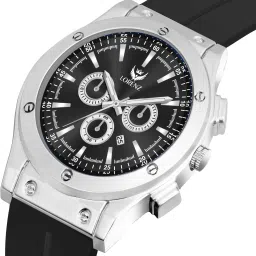 lorenz Date Dial Analog Watch with Blue Magnetic Lock Strap Analog Watch- For Men MK-4087R image 2