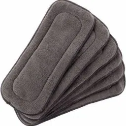 Premium Reusable Layer Bamboo Fiber Charcoal Insert For nappy Diaper (Set Of 5)-14