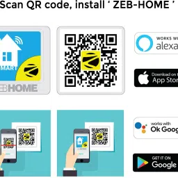 ZEBRONICS Smart Cam 100 1080p Wifi Security Camera image 4