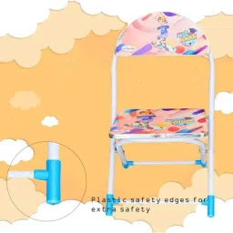ritesh Kids Folding Table & Chair Set Space-Saving, Durable & Adorable123 Foldable Wooden Inversion Table image 2