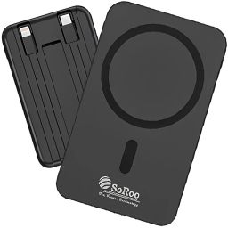 10000 mAh 30 W Wired & Wireless Compact Pocket Size Power Bank-image-93