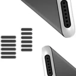 NKPR Speaker Anti-Dust Protector Sticker Short 5 & long 5 Pec) All Smartphones_076 Digital Visual Interface Black Anti-dust Plug-13
