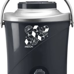 New Kool Stallion 5 Insulated Plastic Water Jug, 1 Piece, 4.7 Litres, Grey Bottled Water Dispenser-image-55