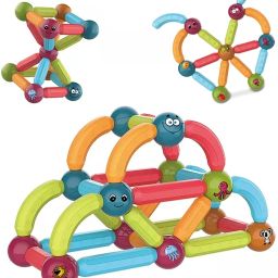 Magnetic Building Blocks Toys|Playing Stacking Game-image-65