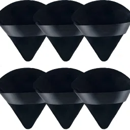 6 PC Cotton Makeup sponge Puff Professional Use Pack Of6-picture-32