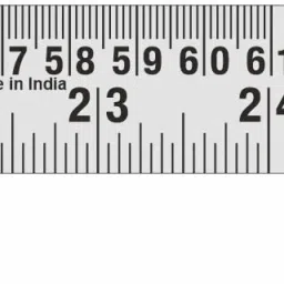 Stainless Steel Ruler Scale Long 2 Side Measuring Tool for Architects, Engineers Ruler-9