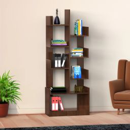 Engineered Wood Open Book Shelf-image-34