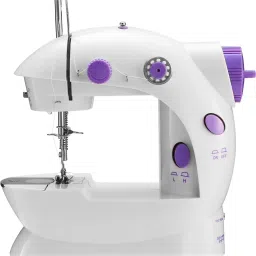 Portable & Compact 4 in 1 Mini Adapter Foot Pedal Electric Sewing Machine-image-75