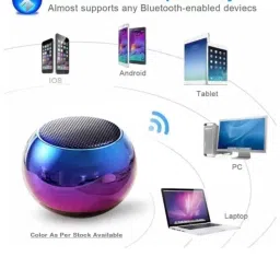 Krikav Smart Portable Mini Boost Music Speaker with Google, Alexa & Siri Assistant Smart Speaker image 2