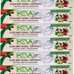 Clove-Mint Herbal Toothpaste (600 g) (Pack of 6) |Anti-Cavity Toothpaste | Fresh breath | Clove Oil Relieves | Natural Extracts | 100% Organic Supplement Toothpaste-image-16