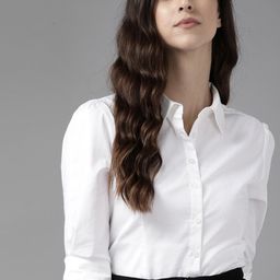roadster Women Regular Fit Solid Spread Collar Casual Shirt-picture-12