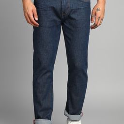 killer Men Straight Fit Mid Rise Dark Blue Jeans-picture-17