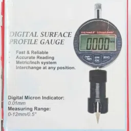 Digital Micron Indicator Digital Surface Profile Gauge Roughness Tester Height Gauge-image-1