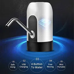 shivanka Automatic Wireless Water Can Dispenser Pump with Low Noise & High Efficiency Bottom Loading Water Dispenser image 5
