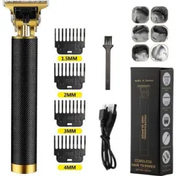 FINARO Rechargeable Hair Clippers Cordless Trimmer Shaving Machine Cutting Barber Bear Shaver For Men-image-6