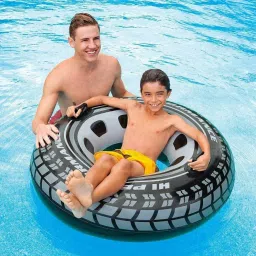 Inflatable Giant Tire Tube Float for Swimming Pool/Lake/River raft for adult,kid Swim Floatation Belt-picture-24