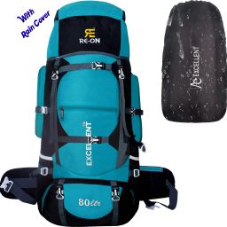 80 Ltrs Trekking Bag Outdoor Hiking Backpack Travel Backpack With Rain Cover-image-29