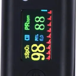 Dr.Diaz Finger Tip Pulse Oximeter Blood Oxygen Sensor Meter SpO2 Monitor Pulse Oximeter-1