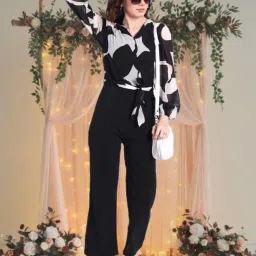 Floral Print Women Jumpsuit-image-16