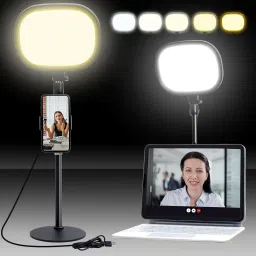 Hold up Ring Light Adjustable Fill Light 5 Color Adjustable with Extendable Stand Ring Flash-image-11