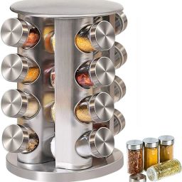 Spice Set Stainless Steel, Glass-image-95